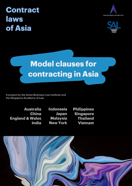 Model Clauses for Contracting in Asia cover