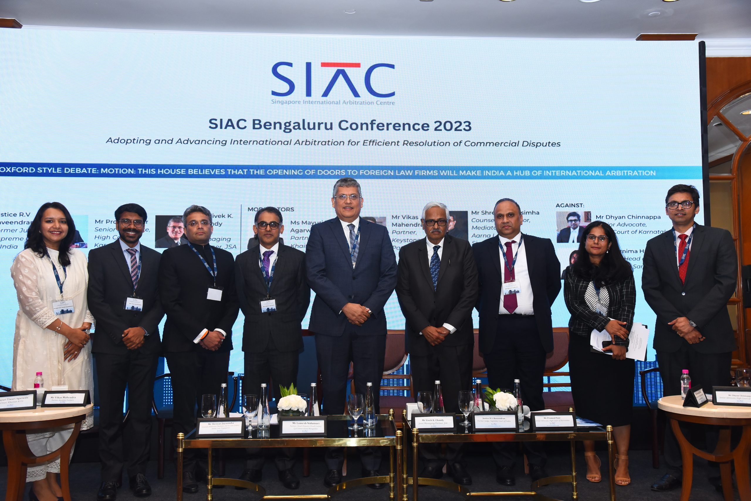 Aarna Law participates in the SIAC Bengaluru Conference 2023